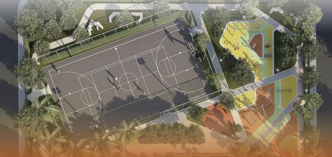 Jogging Path & Multi-Sport Court